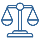 Icône balance - Assistance juridique - ASB Conseil