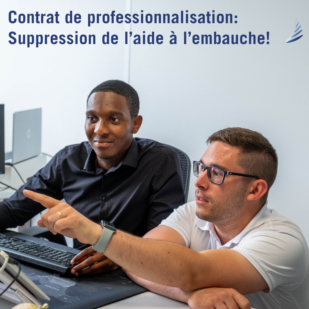 Contrat de professionnalisation: Suppression de l’aide à l’embauche !